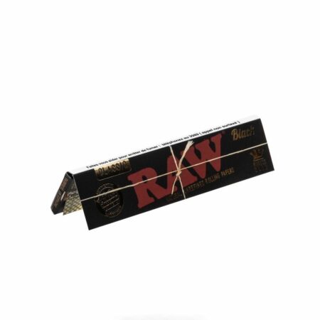 FEUILLES A ROULER RAW BLACK KS SLIM