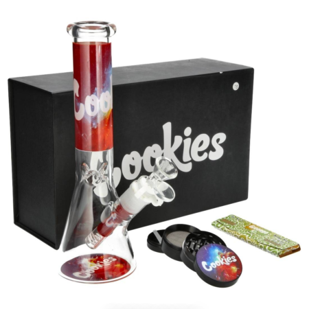 BANG EN VERRE COOKIES COFFRET 25CM